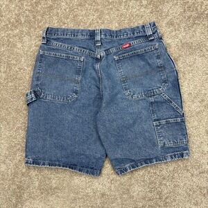 Wrangler Carpenter Baggy Denim Jean Shorts Jorts Size 32